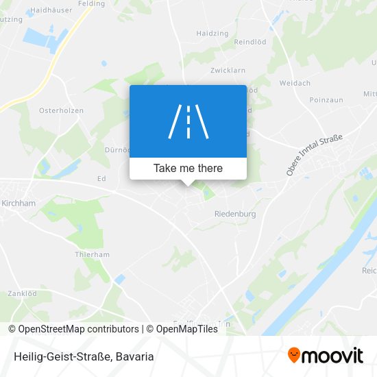 Heilig-Geist-Straße map