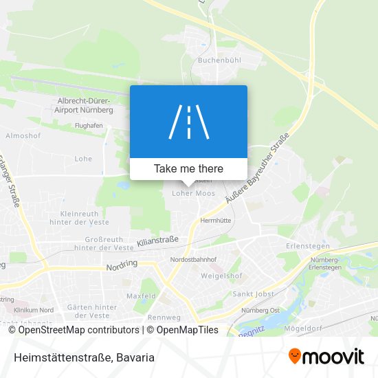 Heimstättenstraße map