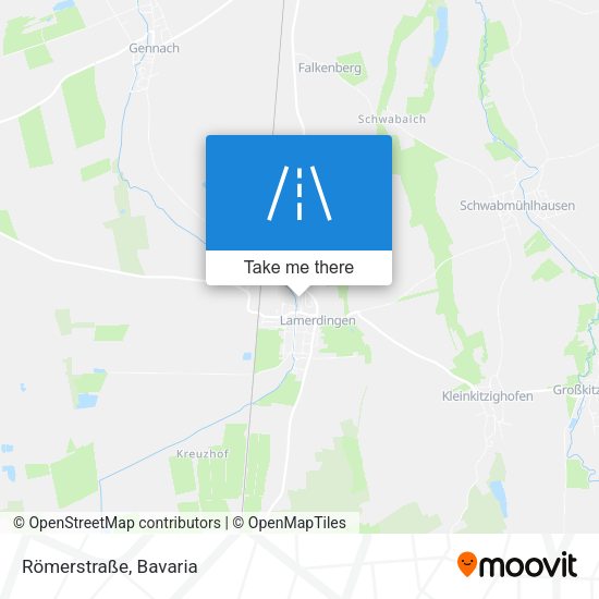 Römerstraße map