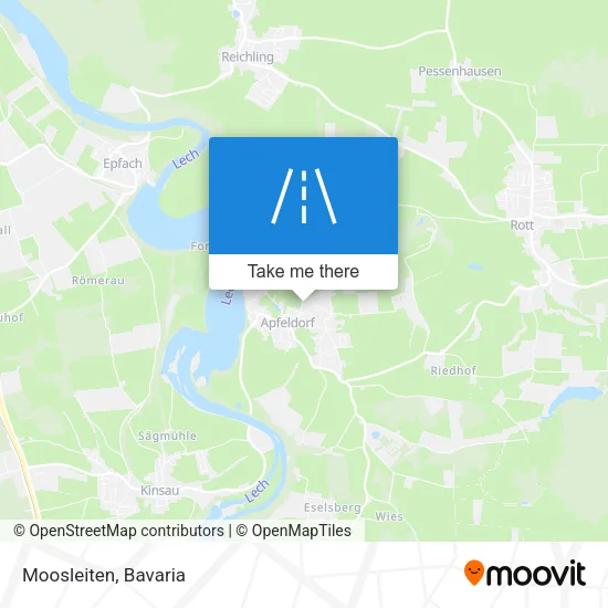 Карта Moosleiten