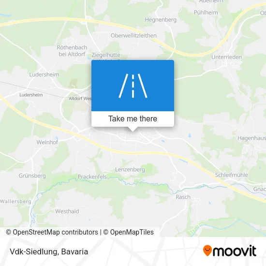 Карта Vdk-Siedlung