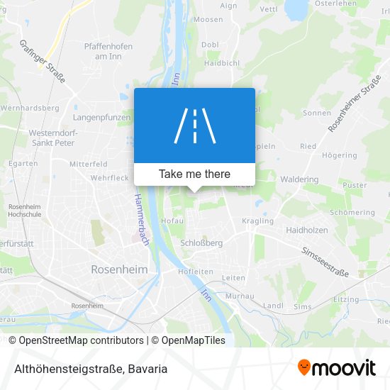 Althöhensteigstraße map
