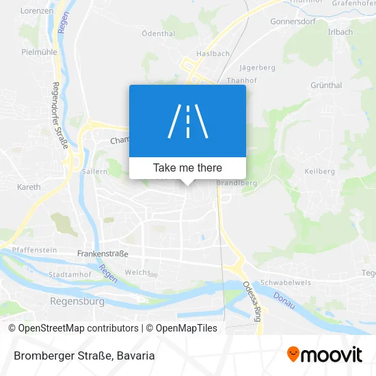 Карта Bromberger Straße