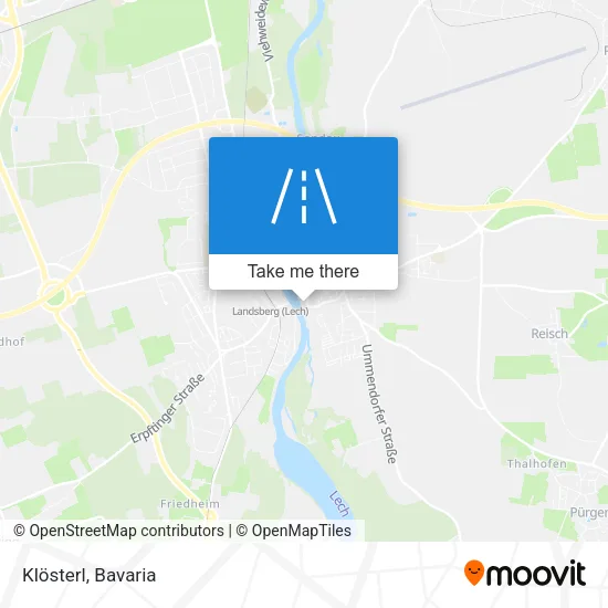 Карта Klösterl