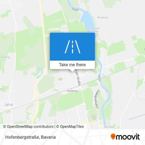 Hofenbergstraße map