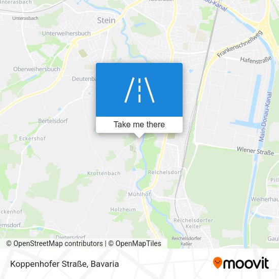 Koppenhofer Straße map