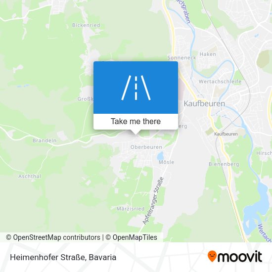 Heimenhofer Straße map