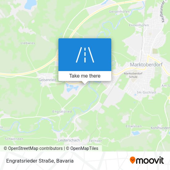 Engratsrieder Straße map