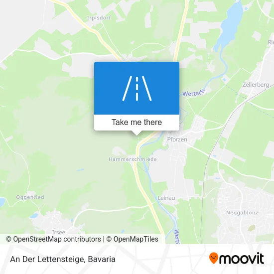 Карта An Der Lettensteige