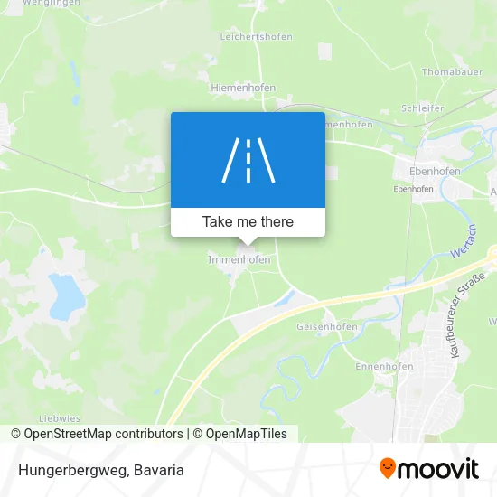 Карта Hungerbergweg