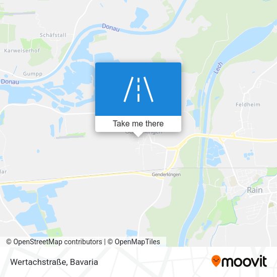 Wertachstraße map