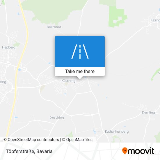 Töpferstraße map