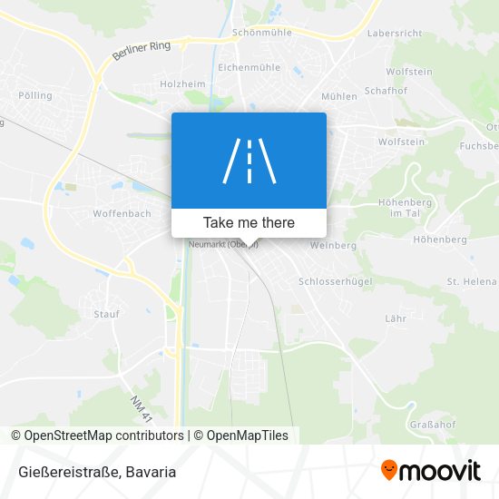 Gießereistraße map