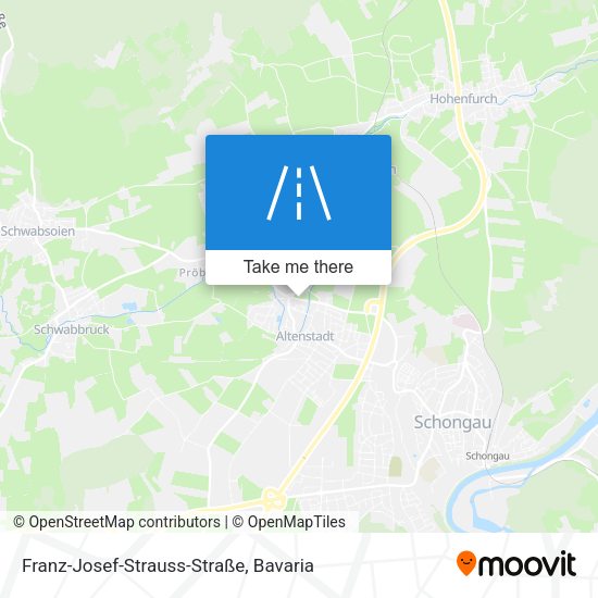 Franz-Josef-Strauss-Straße map