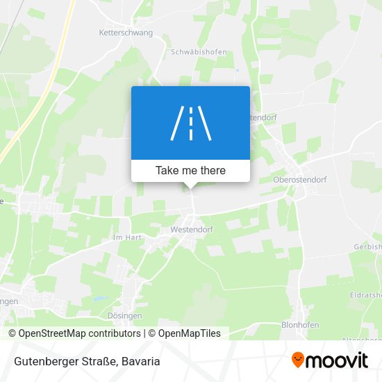 Gutenberger Straße map