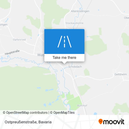 Ostpreußenstraße map