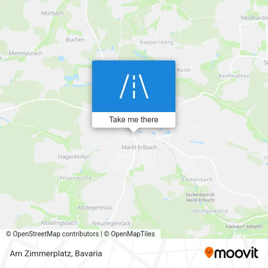 Карта Am Zimmerplatz