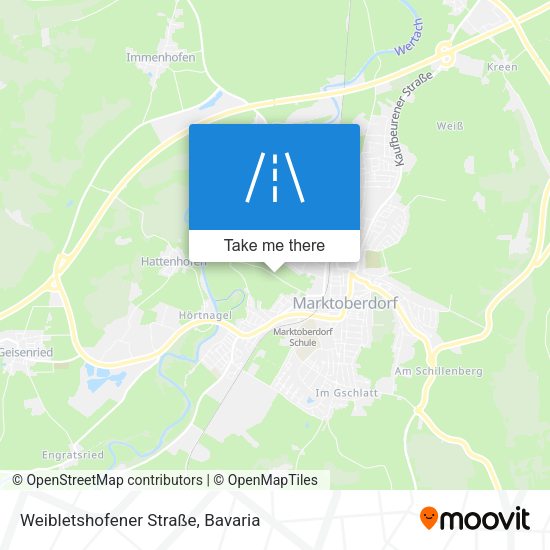Weibletshofener Straße map