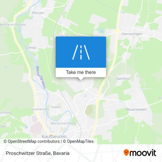 Proschwitzer Straße map