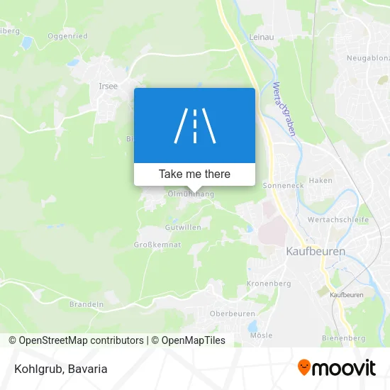 Карта Kohlgrub