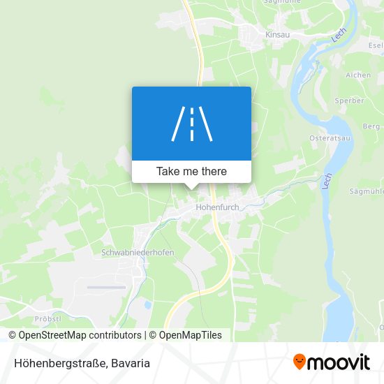 Höhenbergstraße map