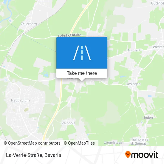 Карта La-Verrie-Straße