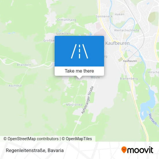 Карта Regenleitenstraße