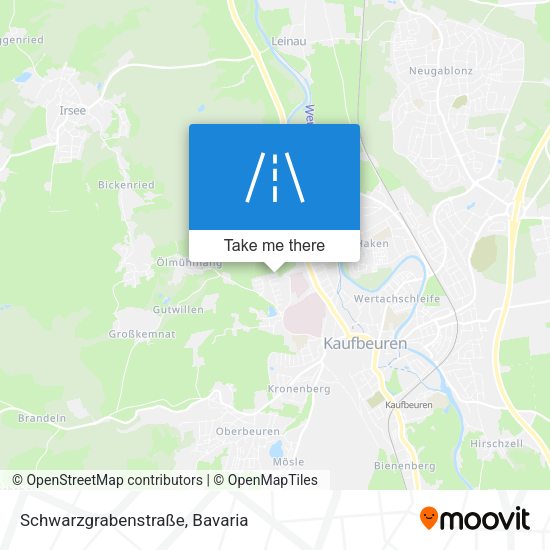 Schwarzgrabenstraße map