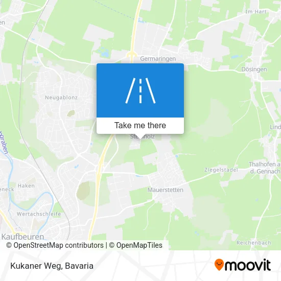 Карта Kukaner Weg