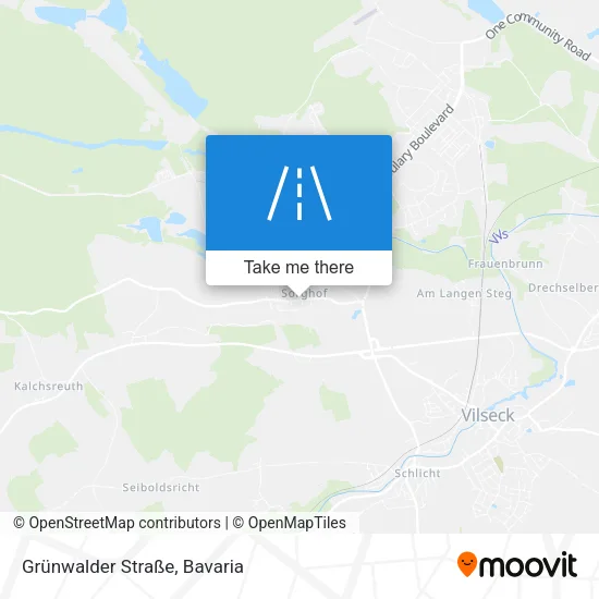 Карта Grünwalder Straße