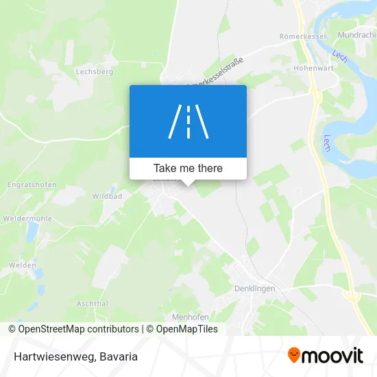 Карта Hartwiesenweg