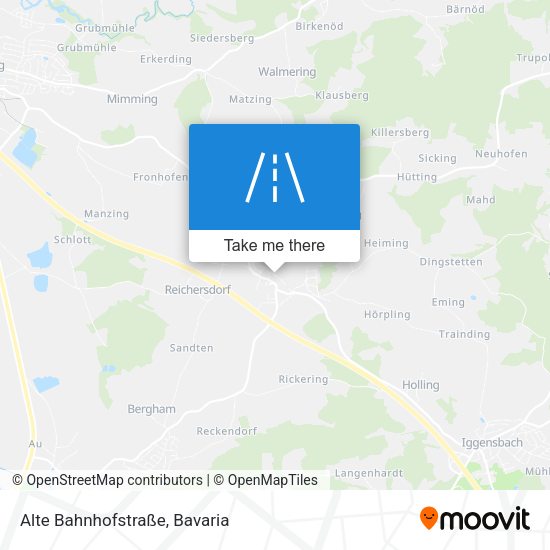 Alte Bahnhofstraße map