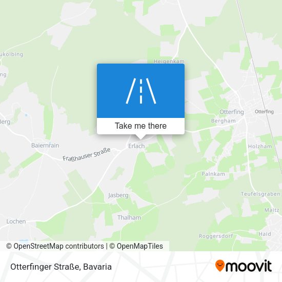 Otterfinger Straße map