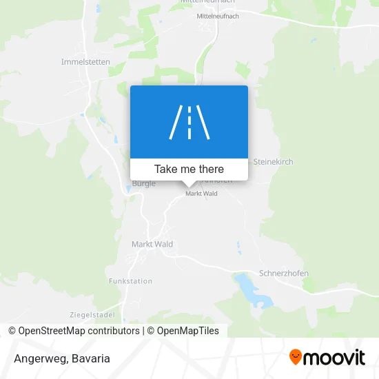Карта Angerweg