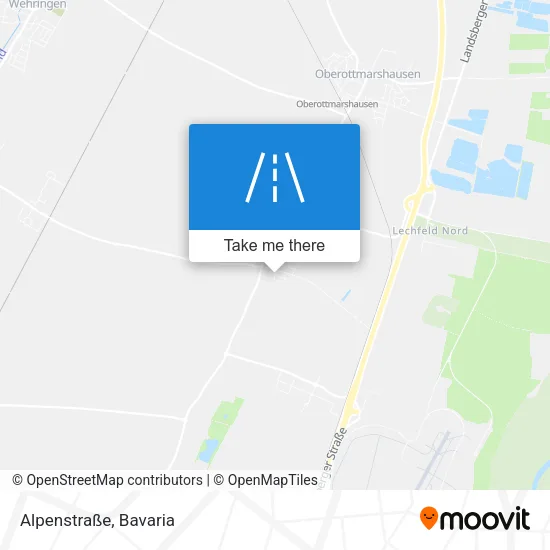 Карта Alpenstraße