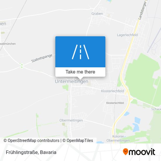 Frühlingstraße map