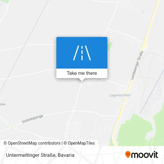 Карта Untermeitinger Straße
