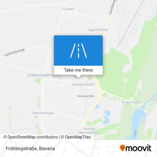 Frühlingstraße map