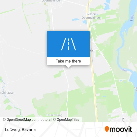 Карта Lußweg