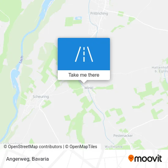 Карта Angerweg