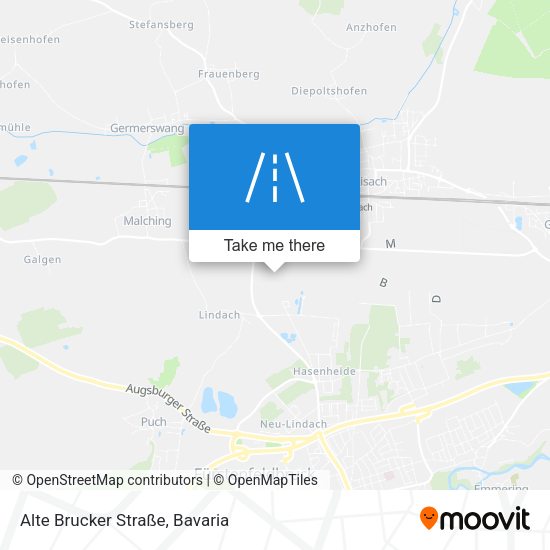 Alte Brucker Straße map