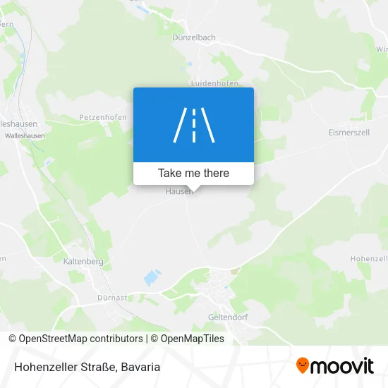 Карта Hohenzeller Straße