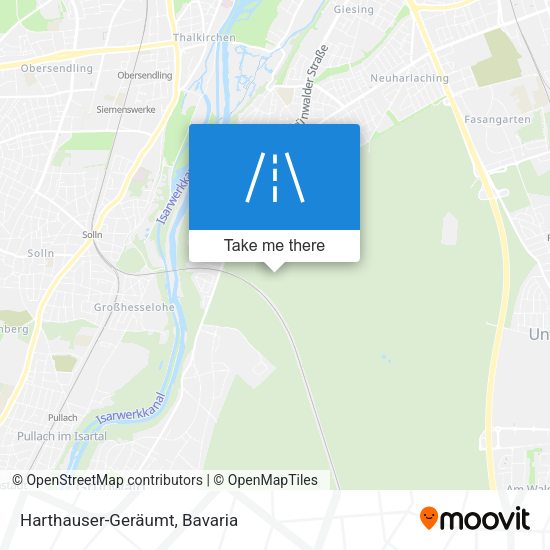 Harthauser-Geräumt map