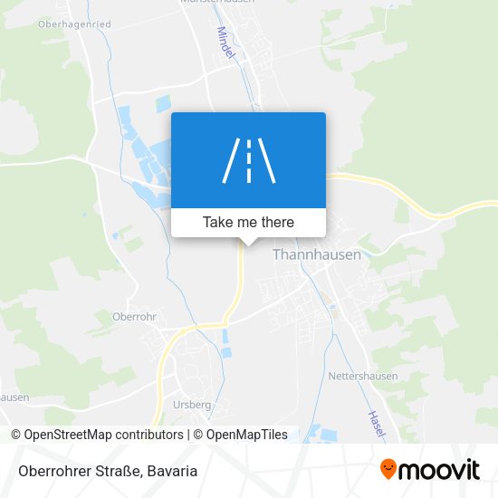 Oberrohrer Straße map