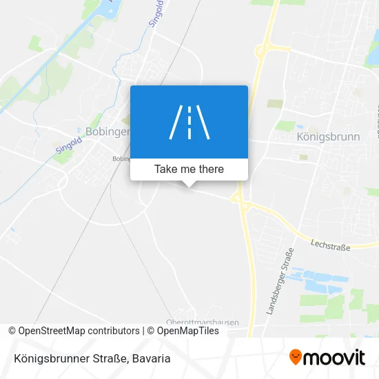 Königsbrunner Straße map