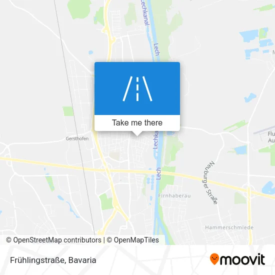Frühlingstraße map