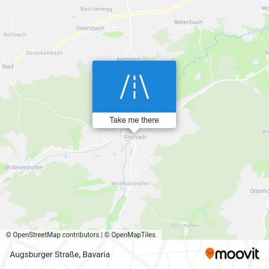 Augsburger Straße map