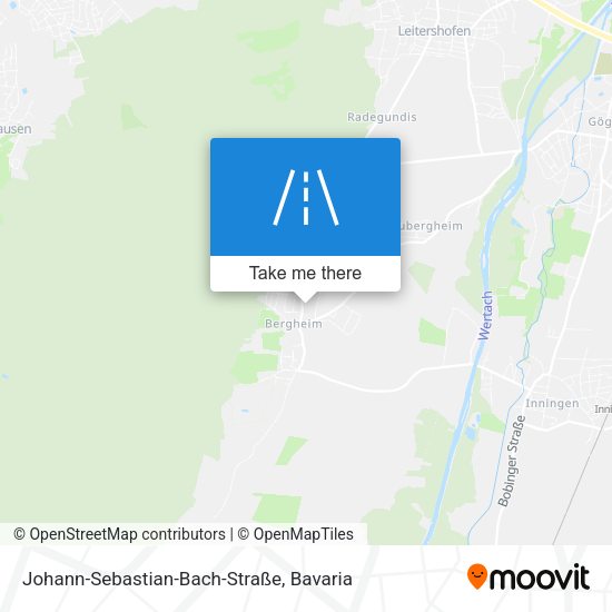 Johann-Sebastian-Bach-Straße map