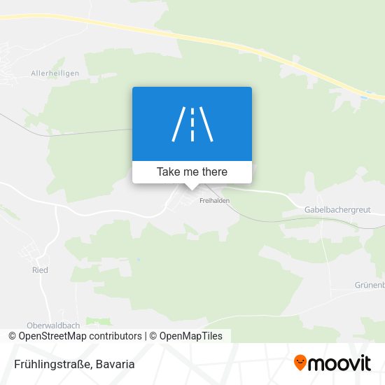 Frühlingstraße map