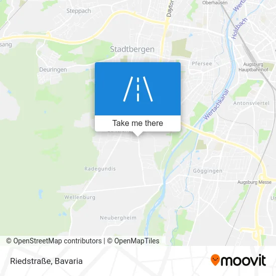 Riedstraße map